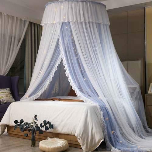 Best Selling Kids' Room Princess Canopy Bed with Mosquito Net Decorative Bed Canopy for Girls