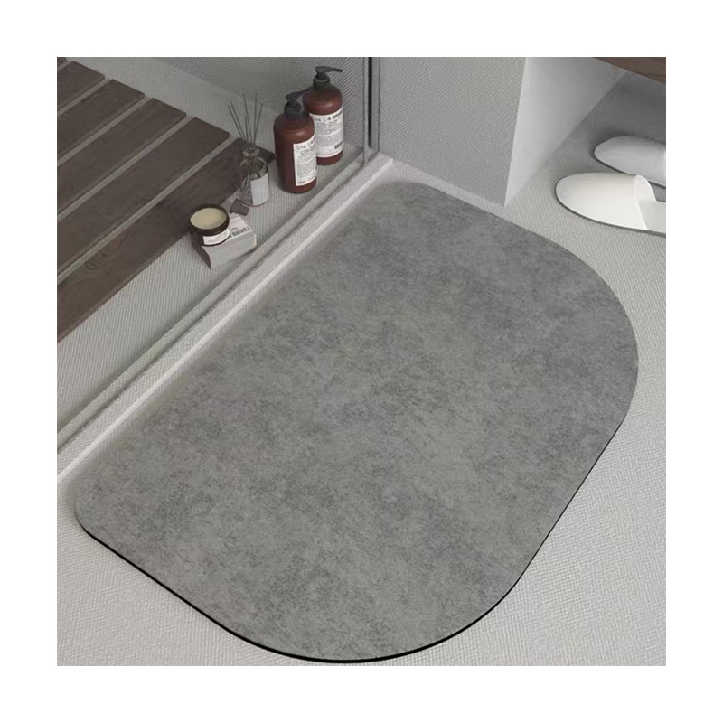 Household items soft diatomite mat fast drying bath mat water absorbing