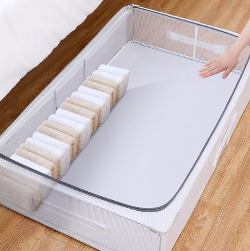 Clear folding box storing clothes household items storing box