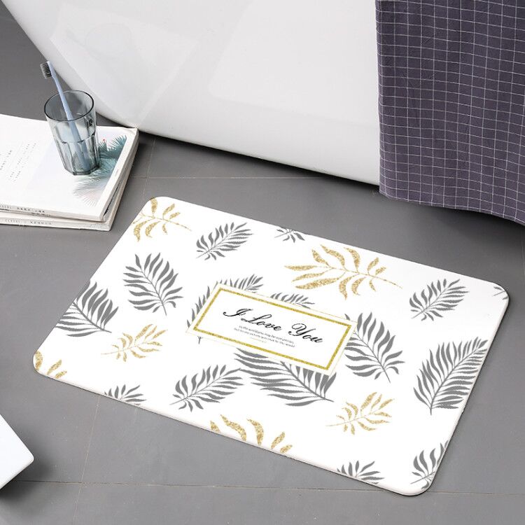 household items Super Absorb Dry diatom mud mat  bathroom accessories