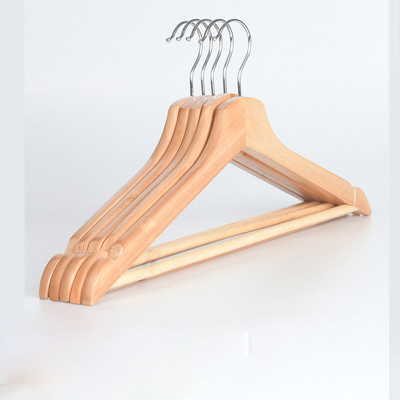   supermarket household item wood hangers for cloths suit hanger white hanger