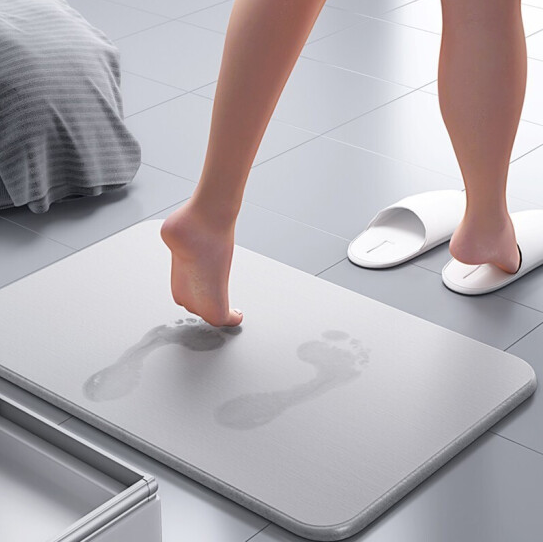 hot selling product household items fast drying bath mat diatomaceous earth bathroom mat