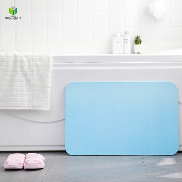 hot selling product household items fast drying bath mat diatomaceous earth bathroom mat