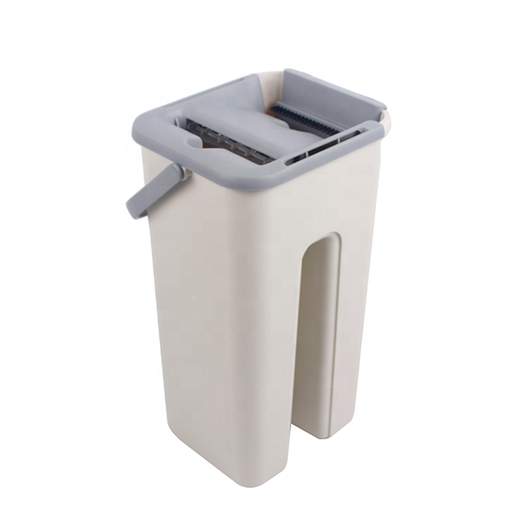 2021 hot selling household items stainless steel microfiber flat mop pad bucket