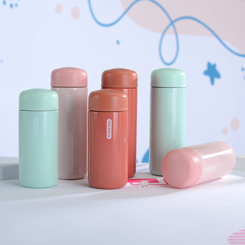 Anti-spill suction cup with vacuum bottom design stainless steel inner 2-layer cup office and household items