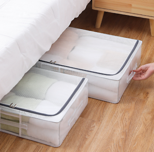 Clear folding box storing clothes household items storing box