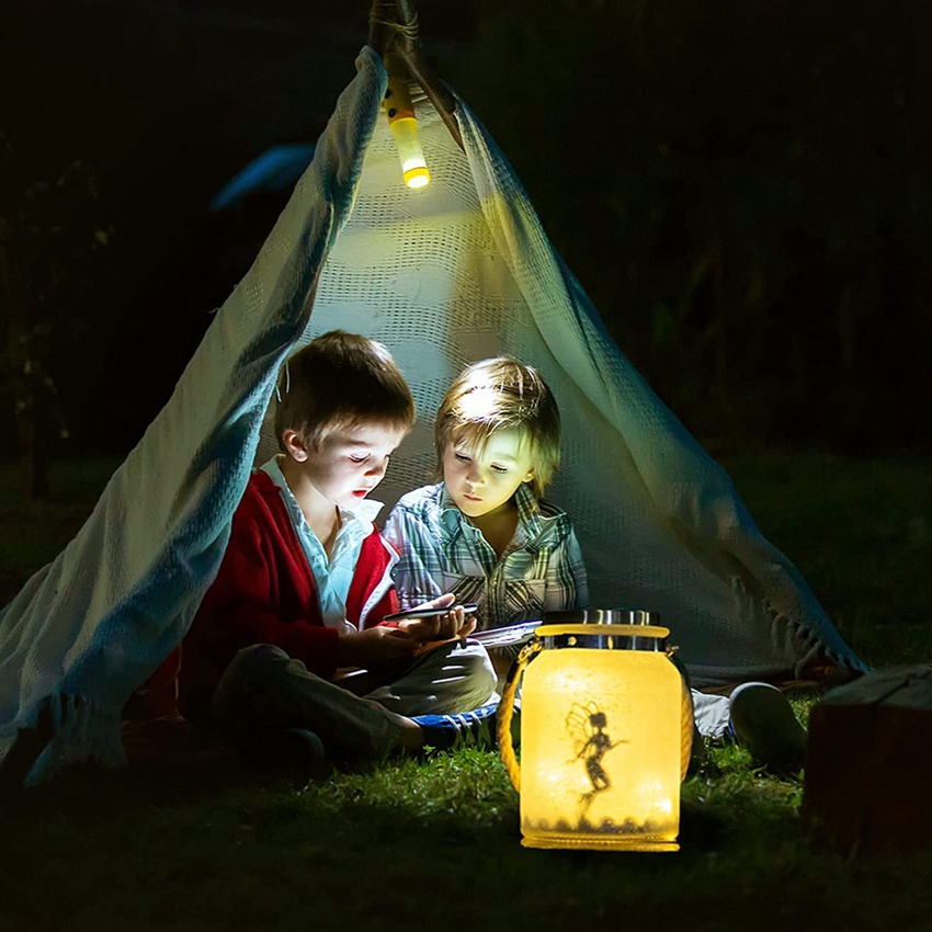 Garden Decorations Solar Lighting Small Fairy Lights For Halloween Mason Jars Lamp