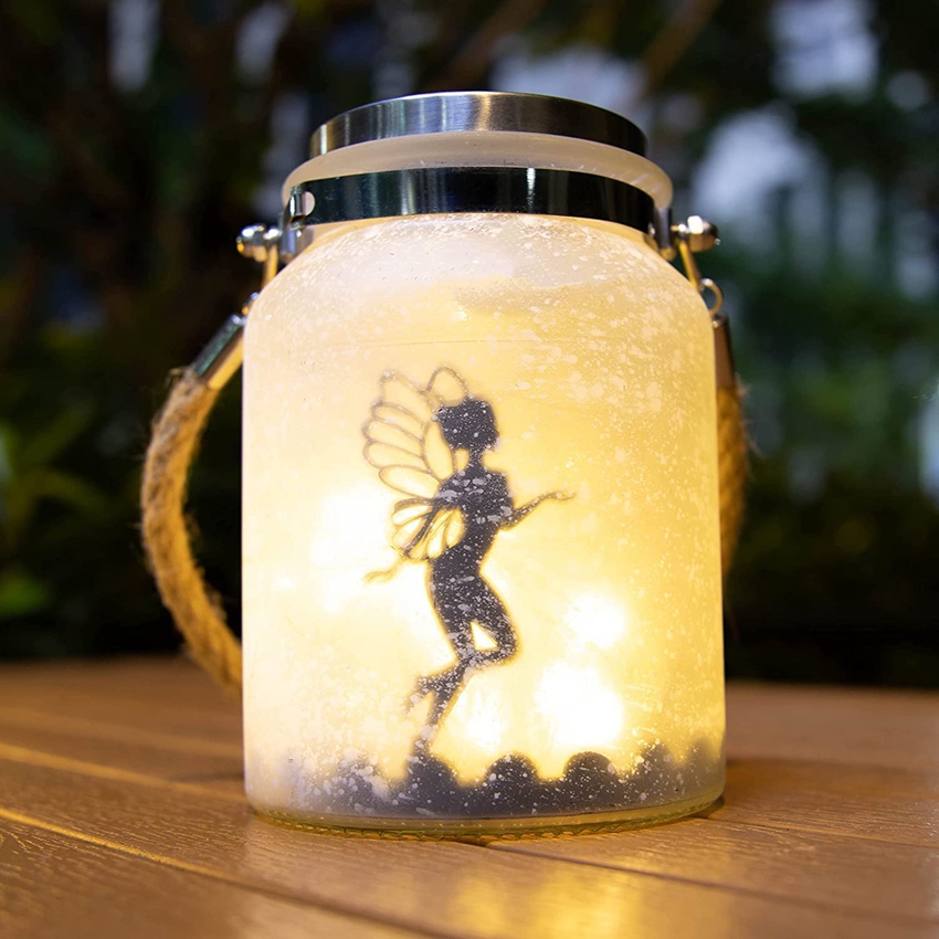 Garden Decorations Solar Lighting Small Fairy Lights For Halloween Mason Jars Lamp