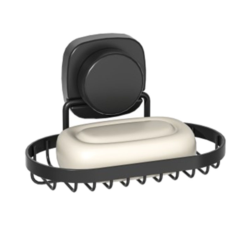 WIREKING Bathroom  No drilling soap dish holder  Wall-mounted Suction cup soap holder soap box