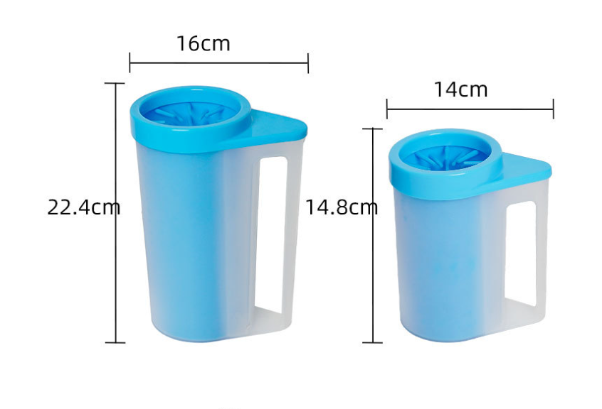 Pet foot wash cup paw wash for cats and dogs