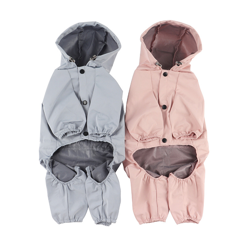 Pet dog clothing Waterproof breathable reflective clothing