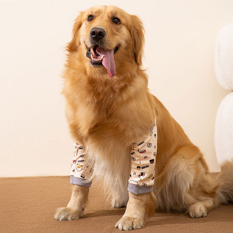 Knee pads for pets and leg pads for dog joint surgery injuries
