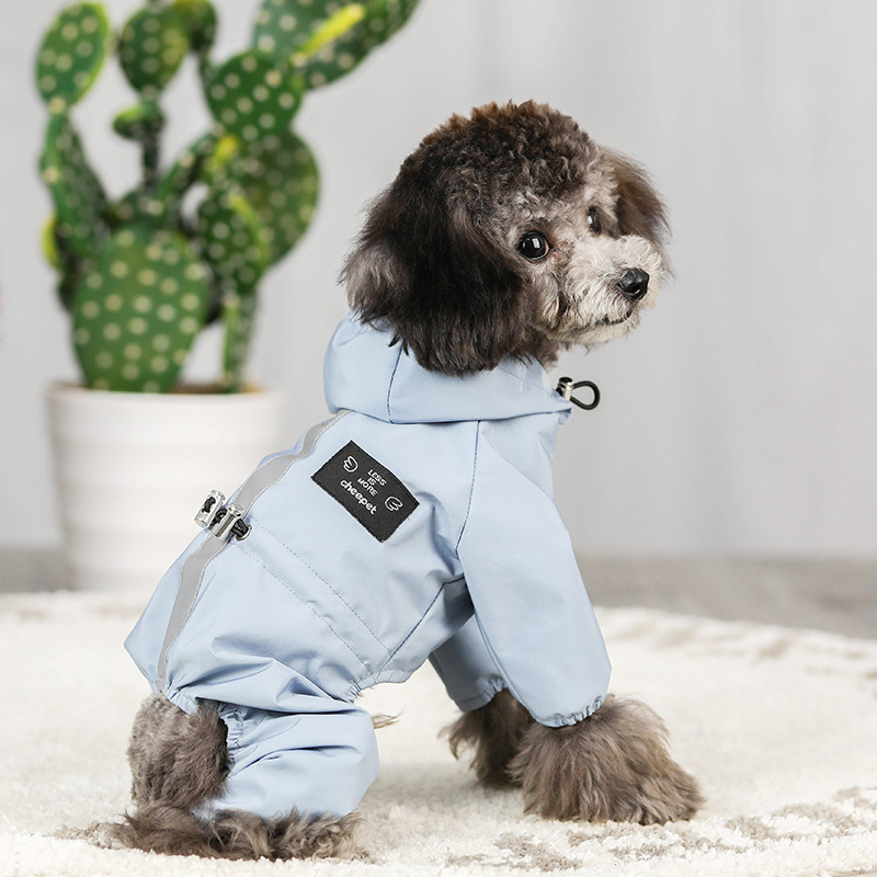 Pet dog clothing Waterproof breathable reflective clothing