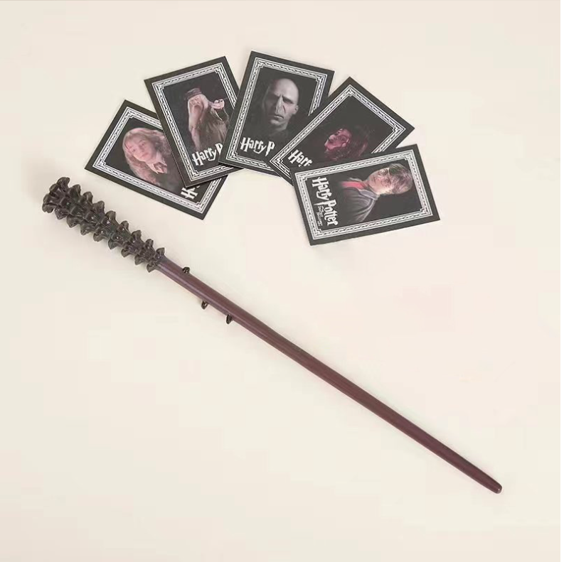 Harry Potter wand cosplay Harry Magic Wand Halloween gift Bronzed ribbon/Available from 2 pieces