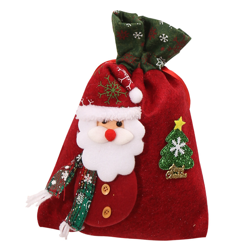 Christmas gift bag Christmas Eve Apple bag Christmas Christmas Fruit Box Children's candy bag Gift bag