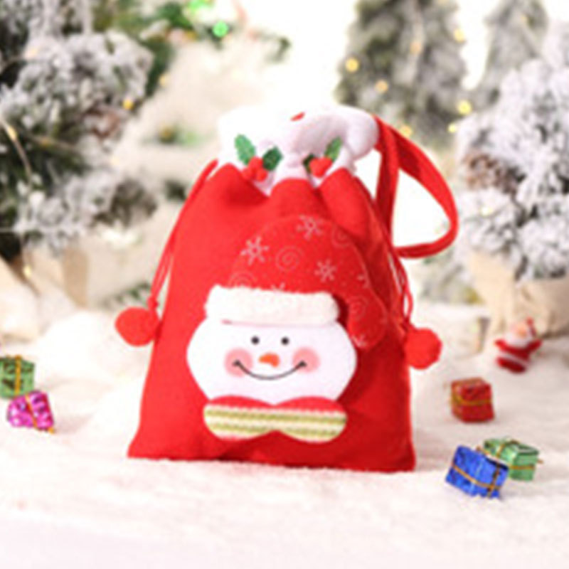Christmas gift bag Christmas Eve Apple bag Christmas Christmas Fruit Box Children's candy bag Gift bag