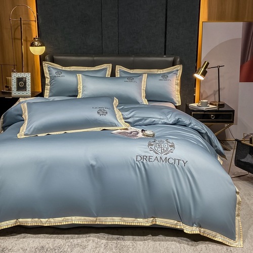 High Quality Cotton Bed Sheet Sets Affordable Luxury Home Textile Woven Comforter & Bedding Sets