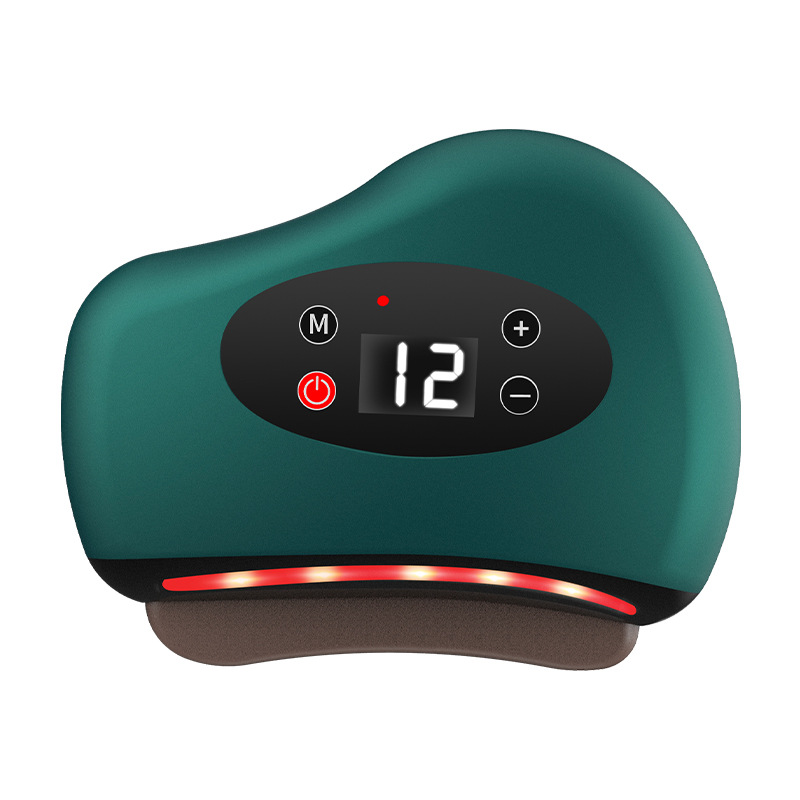 Red Bianstone  Scraping Board- Massager intelligent facial electric scraping instrument- meridian brush- beauty massager