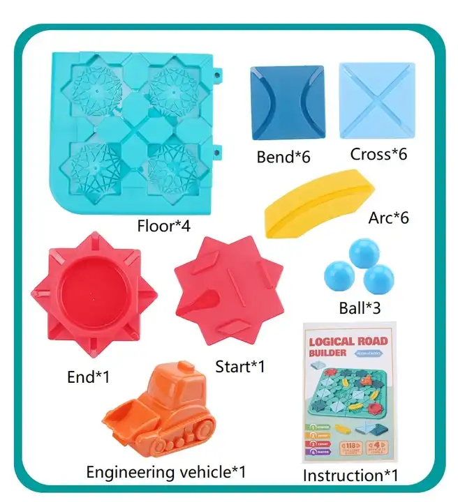 Road maze puzzle- logical thinking training Children gifts -exercise hand and brain