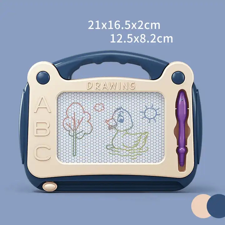 Children's color magnetic drawing board - Baby kindergarten learn to draw graffiti - Removable writing board