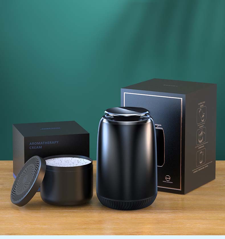 Car Air Freshener Car Perfume- Durable light fragrance -Solid Aromatherapy Cup-Odor removal