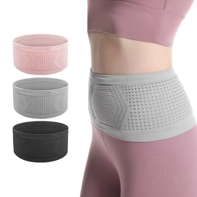 Outdoor sports waist pack - men's and women's mountain running fitness bag - knitted - breathable - non-slip