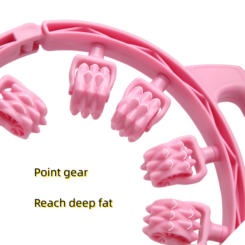 Multifunctional massager-Massage Roller Exerciser -Wheeled Relaxation Muscle- Pilates Exercise- Yoga Equipment