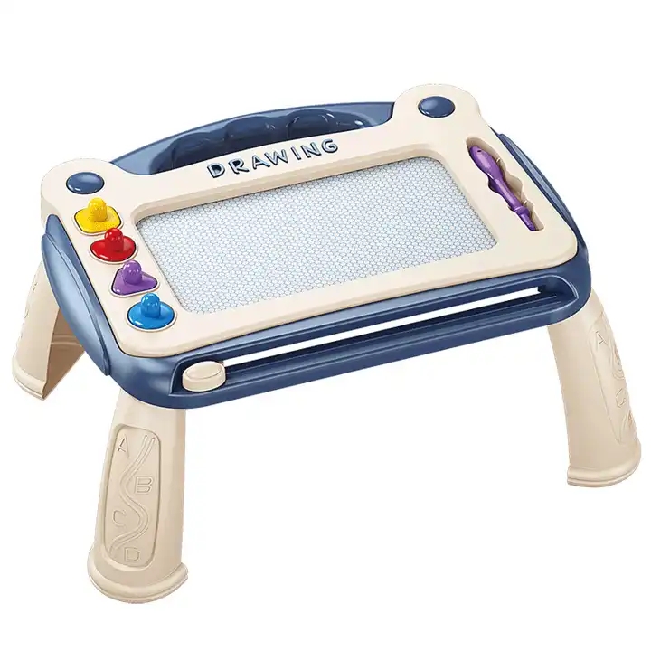 Children's color magnetic drawing board - Baby kindergarten learn to draw graffiti - Removable writing board