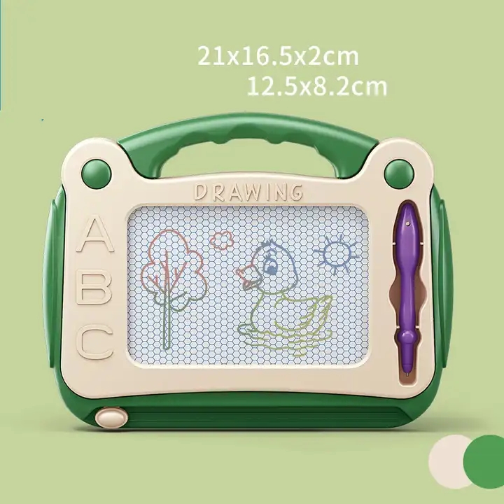 Children's color magnetic drawing board - Baby kindergarten learn to draw graffiti - Removable writing board