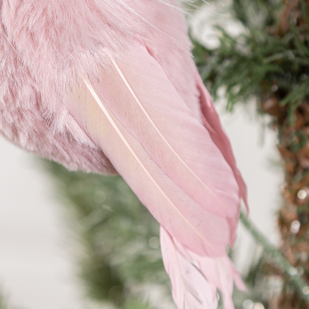 Artificial Pink Foam Owl Christmas Pendant - Crafts - Christmas Tree Decoration - Christmas Decorations