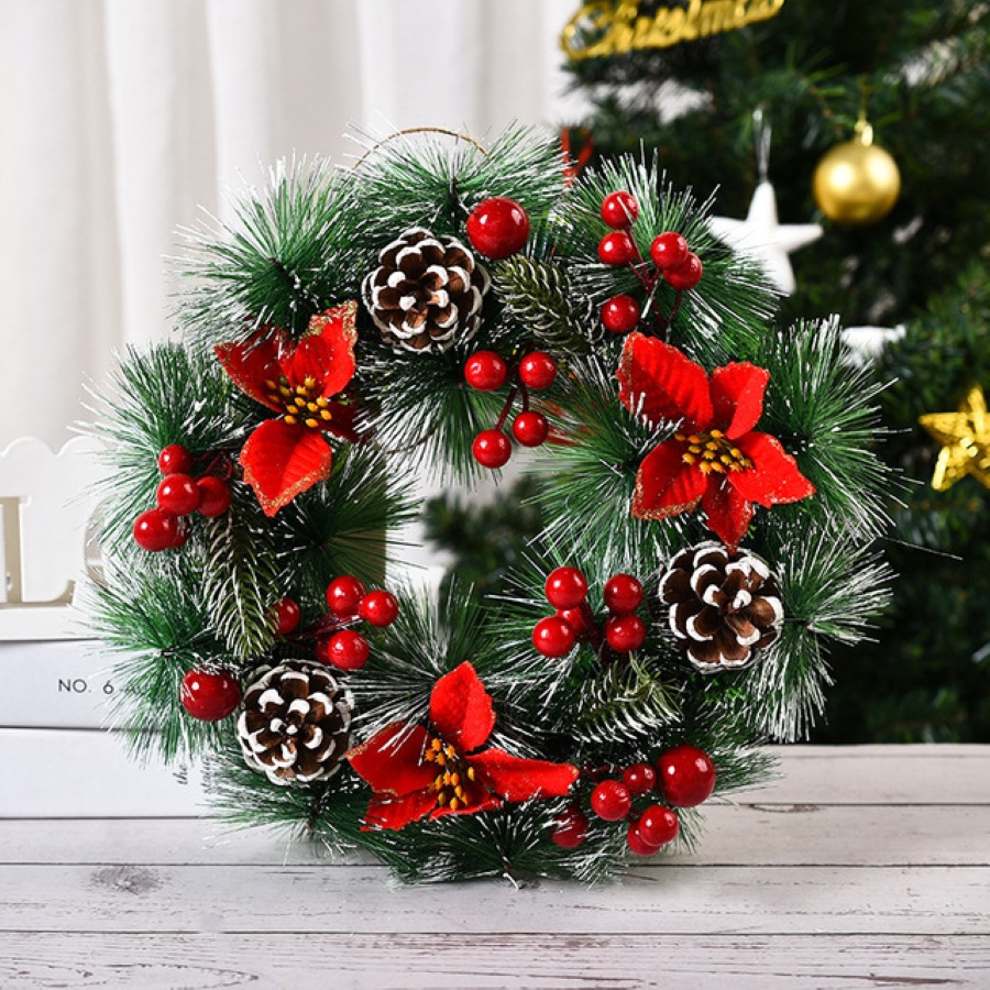 Christmas Decorations - Wreath - Window decoration - Door hanging Strip - Christmas wreath