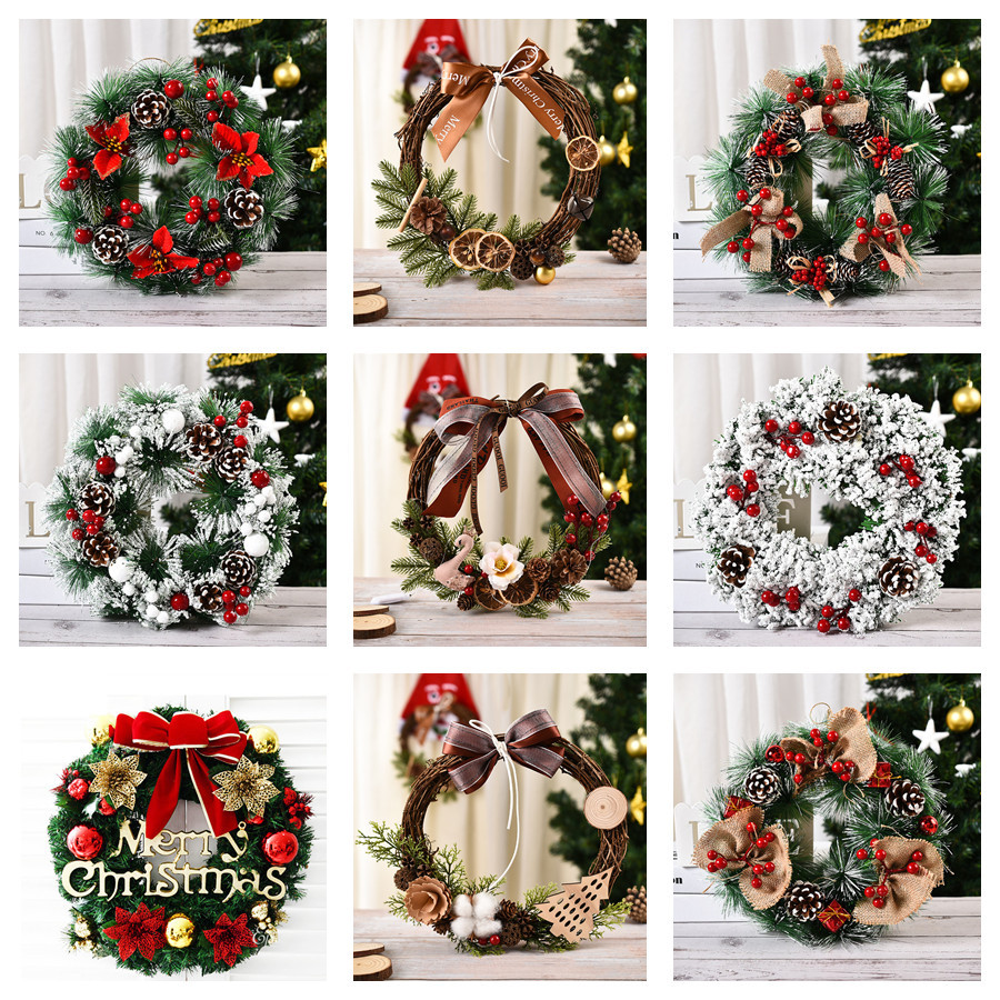 Christmas Decorations - Wreath - Window decoration - Door hanging Strip - Christmas wreath