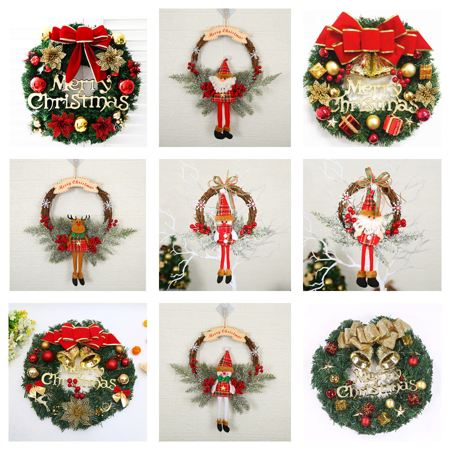Christmas Decorations - Wreath - Window decoration - Door hanging Strip - Christmas wreath