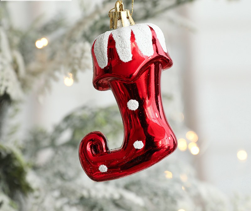 Christmas decorations - Ice cream - Snowman - House - Five-pointed star - Crutches - Combination decorations 