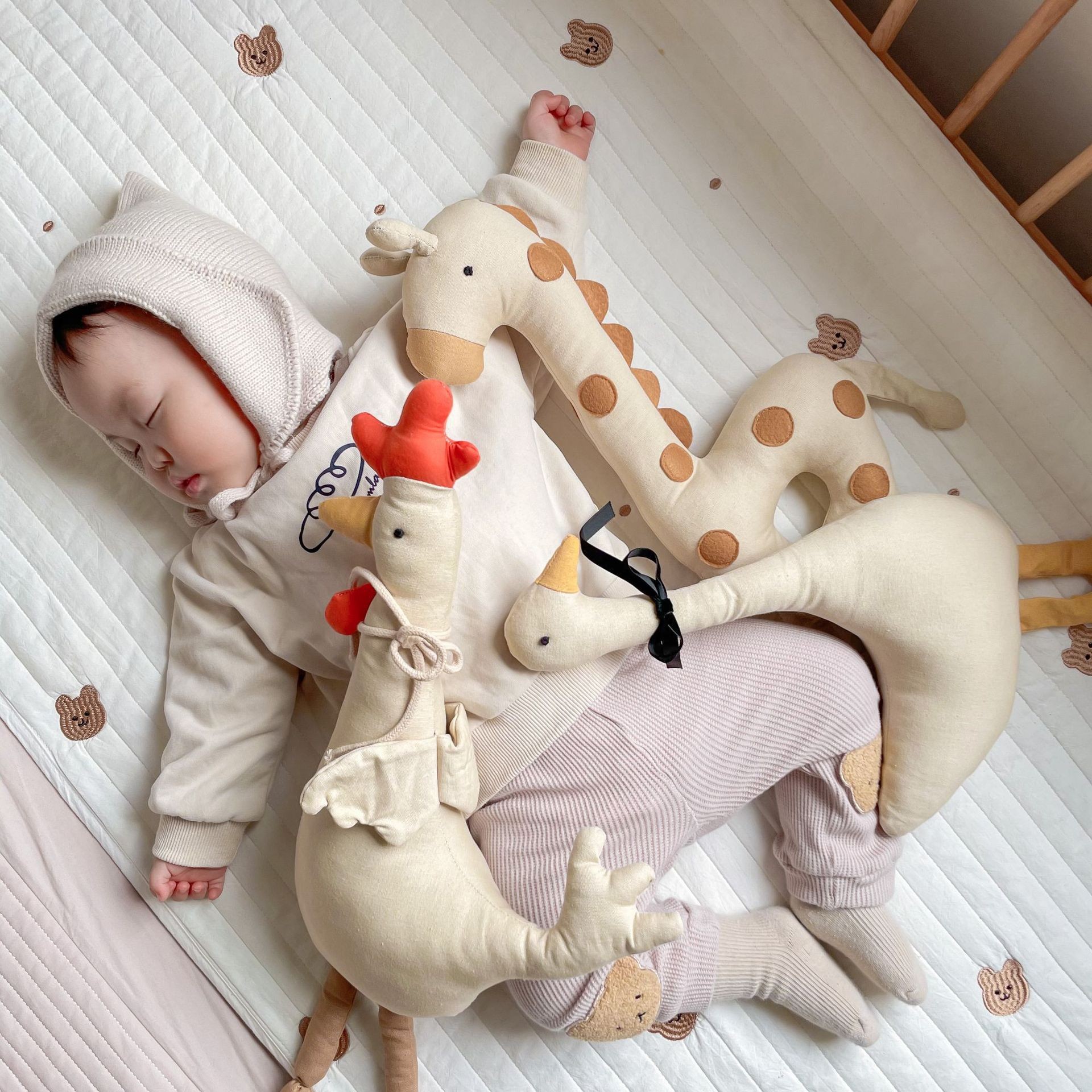 Ins Style Doll Comfort Toy - Cute Animal Comfort toy - Baby doll 