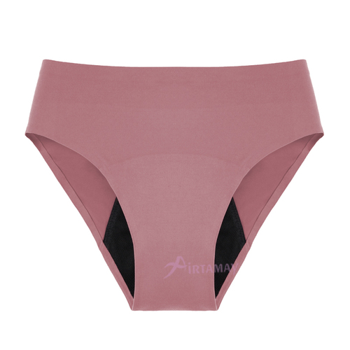 Max10 4 layers 55ml leakproof high waist underwear period panties women seamless menstrual underpants culotte menstruell