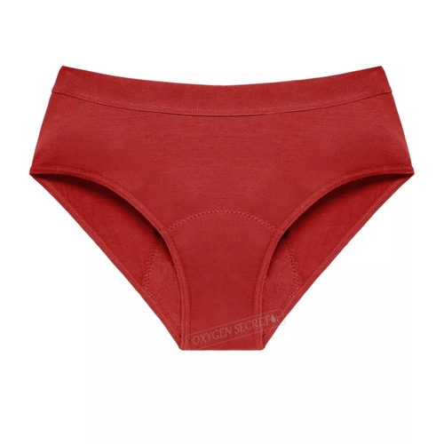 4 Layers Colorful Culotte Menstruelle Bamboo Absorbent Leakproof Menstrual Underwear 