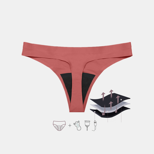 INTIFLOWER 1022 Hot Sales Women Breathable menstrual Leak Proof Panties For Menstruation Physiological Pants Thong For P