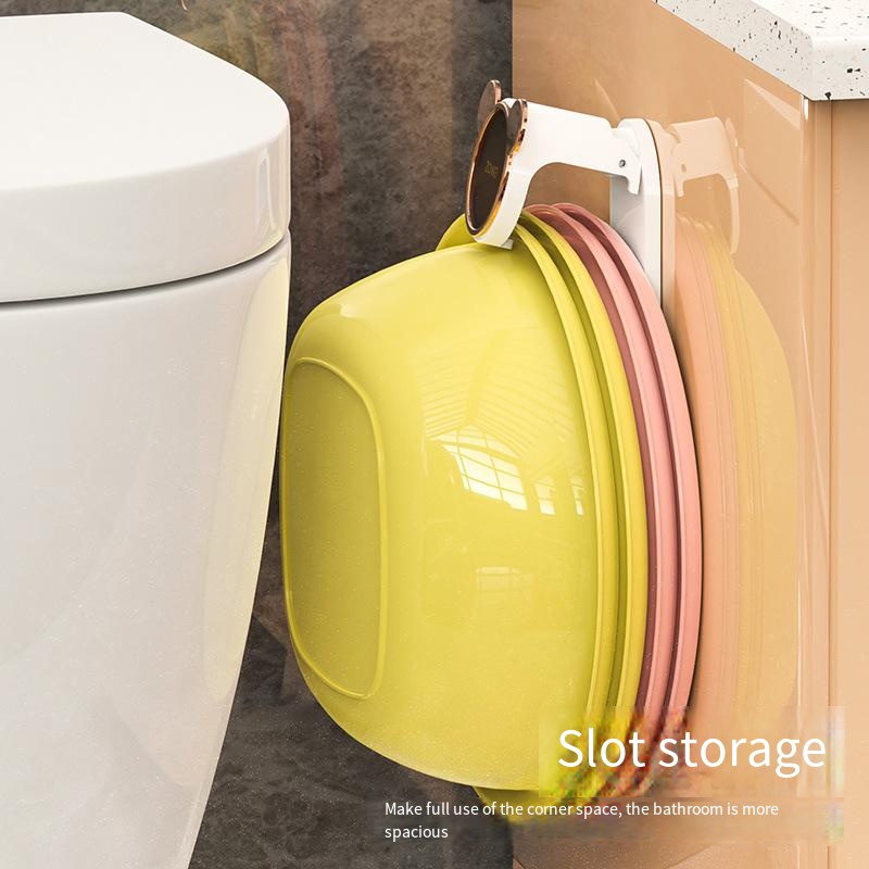 Bathroom basin stand porch bedroom multi-functional strong adhesive hook