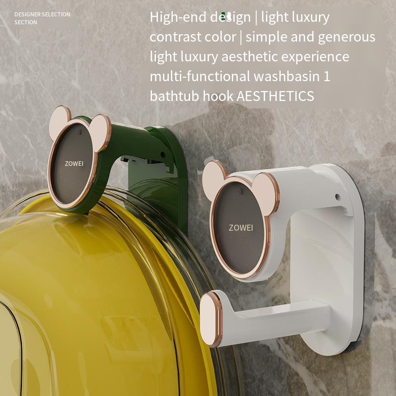 Bathroom basin stand porch bedroom multi-functional strong adhesive hook
