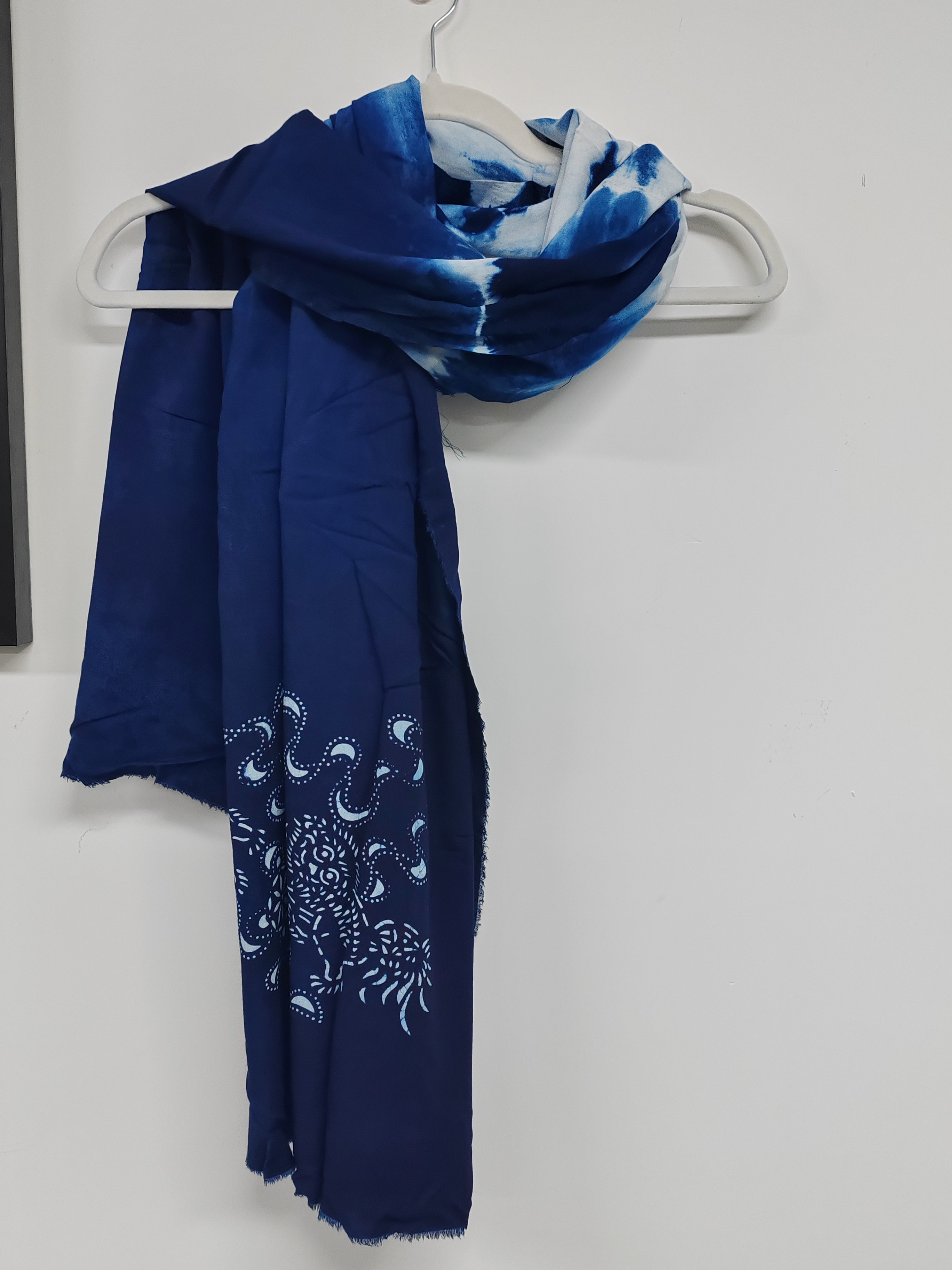 Traditional Chinese Tie Dyed Scarves