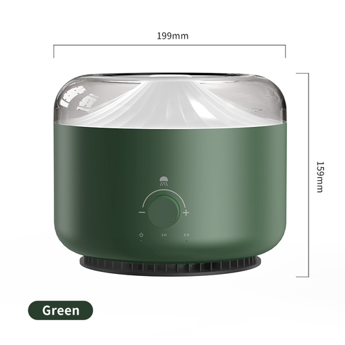 Luxury Smart Big Scent Nebulized Therapy Oil 3D Jellyfish Aromatherapy Humidifier Smoke Puffing Ring Aroma Machine Diffu