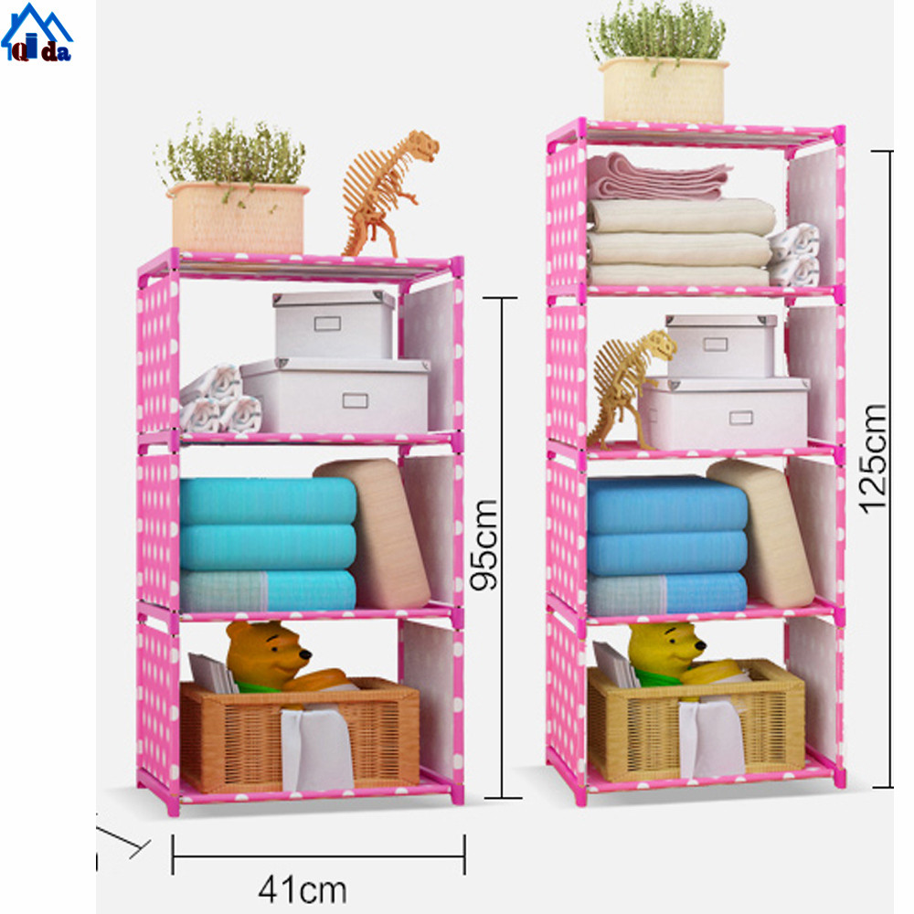 Home fabric furniture bookcase for living room book shelf and office bookcase