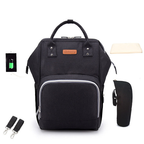Hot Mummy diaper bag backpack multi-function large capacity baby diaper bag travel mommy baby bags diaper with USB 
