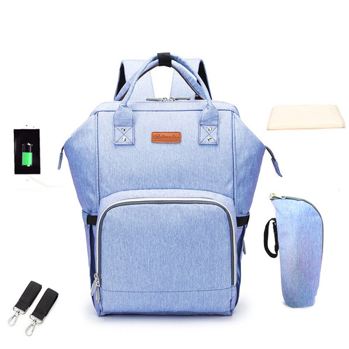 Hot Mummy diaper bag backpack multi-function large capacity baby diaper bag travel mommy baby bags diaper with USB 