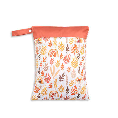 Christmas Cloth Diapers Wet Bags Washable Travel Wet Dry Bags for Baby Beach Pool Gym Bag for Swimsuits Wet Clothes