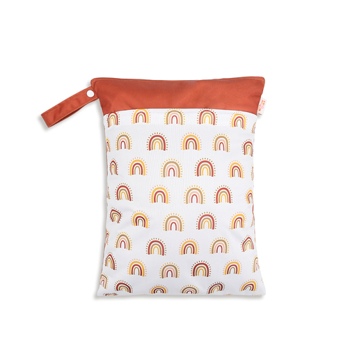 Christmas Cloth Diapers Wet Bags Washable Travel Wet Dry Bags for Baby Beach Pool Gym Bag for Swimsuits Wet Clothes