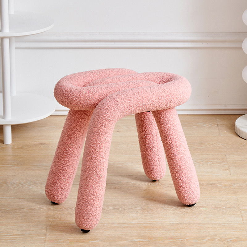 Designer Bold Paper-Clip Stool