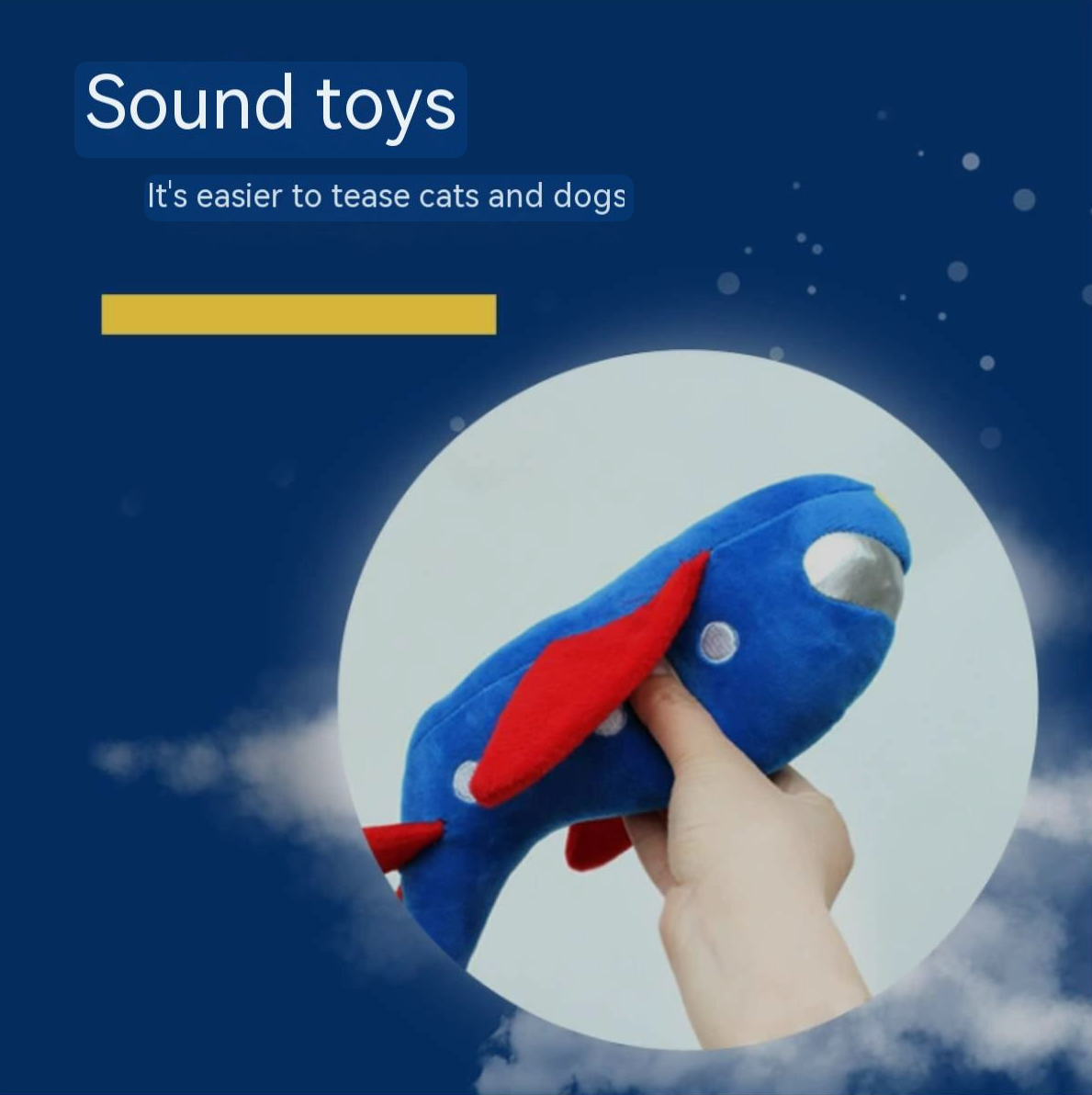 Dog Toys Teething Bite Resistant Rope Knot Creative Rocket Toys