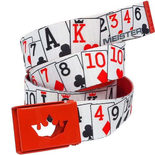  Fashion Designer Print  Pattern Mens Printed Canvas Web Belt with Hallow Buckle